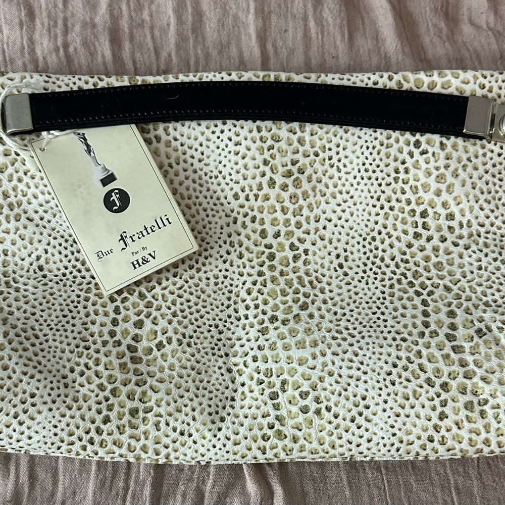 Due Fratelli Textured Clutch